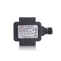 Transformateurs d'alimentation AC-AC étanches pour usage extérieur 12VAC 24VAC 500mA 800mA 1000mA 2000mA pour éclairage LED