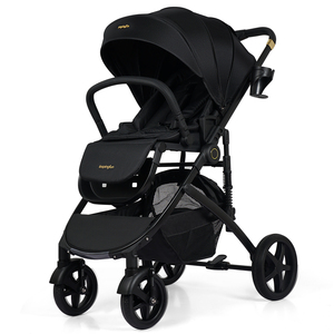 Cochecito <span class=keywords><strong>de</strong></span> lujo 3 en 1 con capazo y <span class=keywords><strong>silla</strong></span> <span class=keywords><strong>de</strong></span> <span class=keywords><strong>auto</strong></span> <span class=keywords><strong>para</strong></span> recién nacidos, sistema <span class=keywords><strong>de</strong></span> viaje <span class=keywords><strong>para</strong></span> bebé - Product Image 2