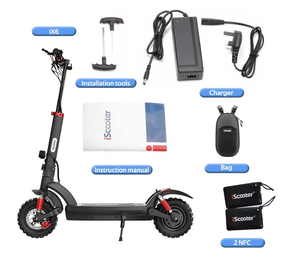 Scooter Eléctrico Todoterreno <span class=keywords><strong>Iscooter</strong></span> IX6 de 1000 W, Disponible en Almacén de la UE, Neumático Neumático Antideslizante de 11 Pulgadas, Scooter Eléctrico con NFC - Product Image 6