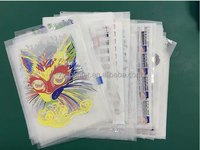 Tinta Berbasis Air DTF CMYK W 6 Warna Kompatibel dengan Printhead XP600 I3200 untuk Printer Transfer Film DTF