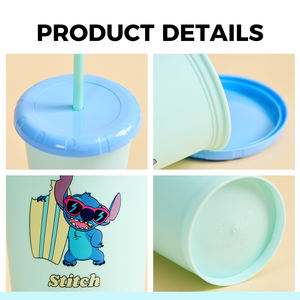Tazas de Café MINISO al por Mayor de <span class=keywords><strong>Disney</strong></span> <span class=keywords><strong>Stitch</strong></span>, 473 ml, Tazas de Plástico Premium, Lindas Botellas de Agua para Beber - Product Image 4