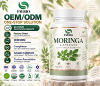 Capsules de Moringa Naturelles Énergie Antioxydante et Soutien Immunitaire Fournisseur en Gros de Capsules de Moringa