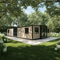 Casa Contenedor Prefabricada Móvil Personalizada de 20, 30 y 40 Pies, Expandible, con Baño y Cocina, Portátil