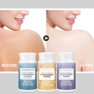 Label privé <span class=keywords><strong>bain</strong></span> corporel naturel à base <span class=keywords><strong>de</strong></span> plantes après-traitement contrôle des odeurs sueur absorber poudre <span class=keywords><strong>de</strong></span> dépoussiérage pour le corps des femmes - Product Image 3