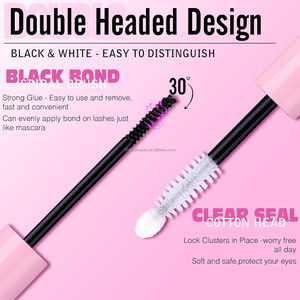 Yiernuo <span class=keywords><strong>2</strong></span> en 1 <span class=keywords><strong>Bond</strong></span> and Seal pegamento para pestañas a prueba de agua DIY Pegamento para pestañas de larga duración y removedor Cluster Lash Glue para extensión de pestañas - Product Image 3
