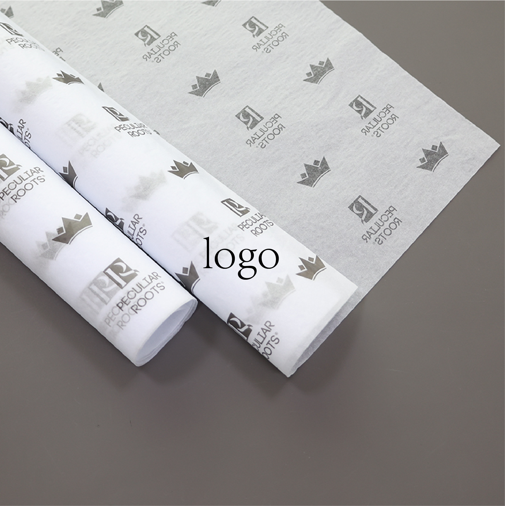 17g 28g 30g Cloths Packaging Custom Logo Printing Black Wrapping Tissue Paper