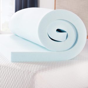 2 Inch Memory Foam Mattress Topper, Gel Infused Queen Mattress Topper