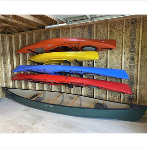 Support mural pour kayak Support de <span class=keywords><strong>rangement</strong></span> pour planche à pagaie et planche de <span class=keywords><strong>surf</strong></span> Support de <span class=keywords><strong>rangement</strong></span> pour planche de <span class=keywords><strong>surf</strong></span> Métal - Product Image 4