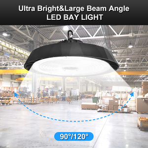 Промышленный светодиодный светильник UFO High Bay AC277V-480V, 100W-300W, IP65, для склада - Product Image 5