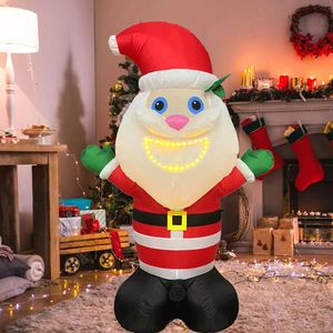 Décorations <span class=keywords><strong>de</strong></span> <span class=keywords><strong>Noël</strong></span> gonflables lumineuses à LED pour la cour, la pelouse, la maison, avec des chansons <span class=keywords><strong>de</strong></span> <span class=keywords><strong>Noël</strong></span>, du Père <span class=keywords><strong>Noël</strong></span> et un <span class=keywords><strong>bonhomme</strong></span> <span class=keywords><strong>de</strong></span> <span class=keywords><strong>neige</strong></span> - Product Image 3