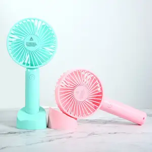 2024 New Arrivals USB Có Thể Sạc Lại Fan Quạt Cầm Tay Với Điện Thoại Chủ Bảng Thông Gió Hoặc Cầm Tay Mini Fan