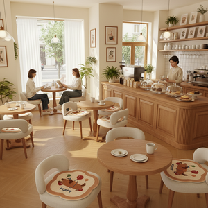 Almofada de Assento Personalizada em Poliéster com Estampa de Desenho Animado, Almofada Grossa Universal para Crianças e Adultos - Product Image 3