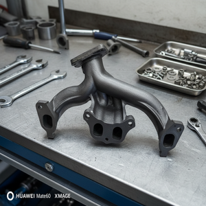 Nuevo Fabricante de Colectores de Escape Turbo Personalizados Réplica <span class=keywords><strong>1</strong></span>:<span class=keywords><strong>1</strong></span> con Aleación <span class=keywords><strong>GGG</strong></span> SiMo y Acabado Antioxidante - Product Image 5