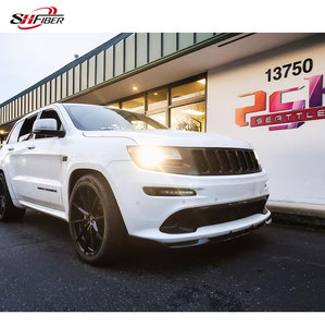 Spoiler avant en fibre de carbone modifié pour Grand Cherokee, compatible avec Jeep Grand Cherokee <span class=keywords><strong>SRT</strong></span> <span class=keywords><strong>Trackhawk</strong></span> 2016-2023. - Product Image 6