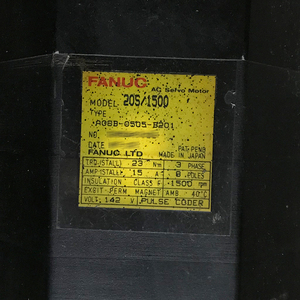 Piezas Industriales Originales, Motor Servo AC FANUC A06B-0505-B201, Proveedor de Repuestos - Product Image 2