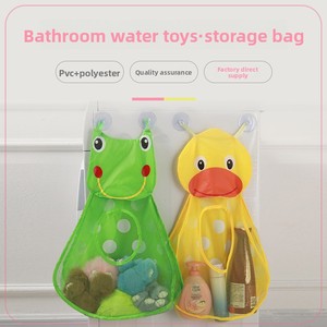 Bolsa de Almacenamiento para Baño de Niños, Colgante, con Ventosas, de PVC y Malla de Poliéster, Portátil, para Juguetes de Baño y Artículos Diversos - Product Image 2