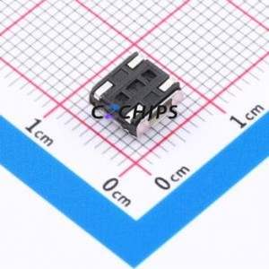 BTS0E0053BEJ00 Tactile Switch SMD-4P,6.3x6.4mm Switch Round Button 2.5N Vertical Mount 6.65mm - Product Image 2
