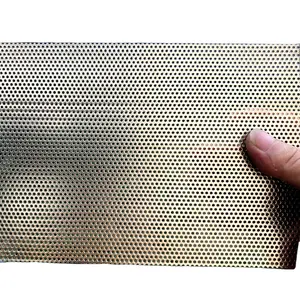 Mesh Tube Round Micro Mesh Gutter Guard 3mm Thickness Perforated Aluminum Metal for Filter Steel Silver Dutch Weave 61-90 Days