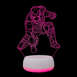 Custom Led Acryl Lamp Gift Tafellamp Nachtlampje 3D Usb Promotionele Nachtlampje Anime Acryl Lamp - Product Image 1