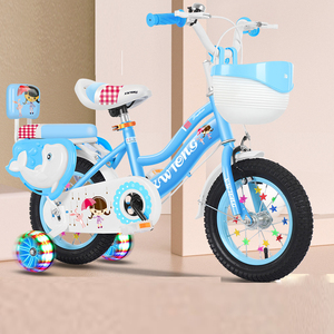 4ホイールベビー12 14 16 18 20インチ子供自転車キッズ子供バイク2 3-8年子供10 9-11歳 - Product Image 5