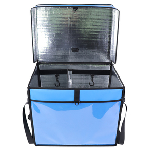 Boîte de livraison pour moto personnalisée de 80 L, sac isotherme pliable pour nourriture, pour les motards de scooter, boîte isotherme à étiquette privée OEM - Product Image 3