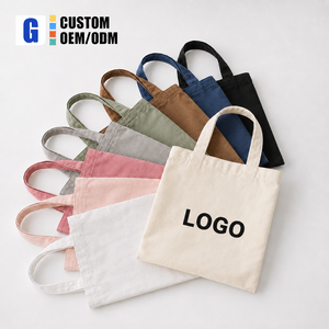 Bolsa de Mano de Lona de Algodón con Logotipo Personalizado, Venta al Por Mayor Directa de Fábrica, Bolsa de Compras Reutilizable para Regalos Promocionales - Product Image 1