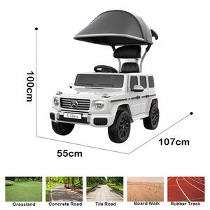 Voiture à pédales pour enfants avec pare-soleil, voiture jouet sous licence pour enfants de 2 à 4 ans - Product Image 2