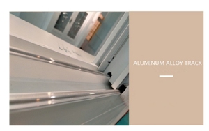 Chất lượng cao xử lý tốt cửa sổ trượt PVC kích thước tùy chỉnh với kính cường lực an toàn - Product Image 5