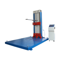 Machine de test de chute pour emballages intérieurs de cartons de grande taille, machine de test de chute pour colis et testeur de hauteur nulle pour les boîtes d'expédition logistique