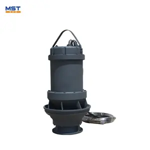 Vertical Submersible Axial Flow Pump Large Flow Cycle Flood Control Sewage Drainage