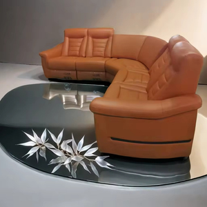 Sillón Reclinable Eléctrico Moderno de Madera con Marco en Forma de U, Color Chocolate, para Cine en Casa, Asiento Cómodo para Proyectos de Teatro - Product Image 4