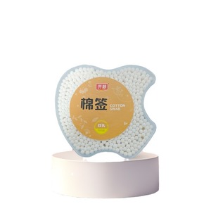 Hisopos de algodón portátiles con diseño de panda de dibujos animados para bebés, hisopos de algodón desechables para cosméticos, estilo lindo - Product Image 4