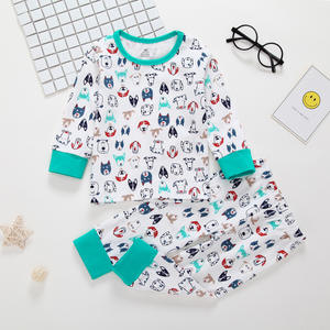 Fournisseur chinois, achat en ligne en gros, vêtements de boutique pour enfants, ensemble de sous-vêtements à manches longues à motifs de dessins animés pour bébé - Product Image 2