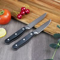 Ensemble de 16 couteaux de cuisine en acier inoxydable de haute qualité avec bloc en bois, lames de 8 à 9,9 pouces, design ambidextre, certifié LFGB