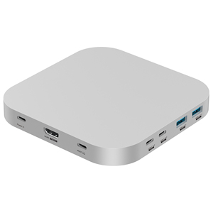 Base de conexión multifunción 10 en 1 para <span class=keywords><strong>Mac</strong></span> <span class=keywords><strong>Mini</strong></span> con carcasa para NVMe SSD, USB 3.2, HDMI 2.0, SD, TF 4.0 en <span class=keywords><strong>venta</strong></span> - Product Image 2