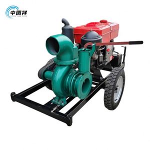 Pompe centrifuge auto-amorçante à moteur diesel haute pression pour l'irrigation agricole - Product Image 2