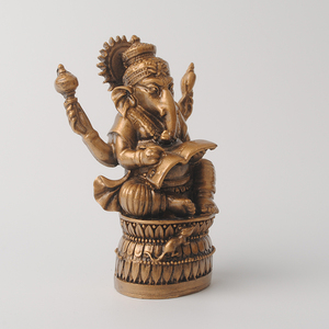 Decorazione Murale con Immagine di Divinità Indiana, Regalo Tradizionale Indiano, Statua del Dio del <span class=keywords><strong>Libro</strong></span> Rosso dell'India - Product Image 5