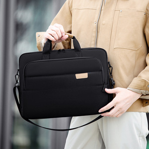 Maletín Impermeable para Portátil de Poliéster, Maletín de Negocios de Gran Capacidad, con Asa para Llevar al Hombro o Cruzado, Maletín Oxford de 15.6 Pulgadas para Mujer - Product Image 3