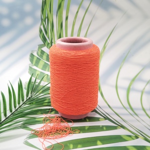 Nuevo Hilo de Goma Recubierto de Nailon, Color Personalizado Morado, Hilo Hilado para Tejer, Hilo de Nailon Elástico Excelente para Tejer - Product Image 4