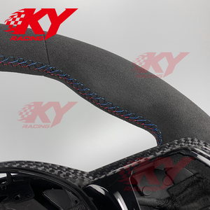 Suede Carbon Fiber Steering <b>Wheel</b> for BMW CS G02 G05 G06 G20 G21 G22 G26 G80 G87 F40 F44 I4 340i M440i X3 X4 X5 Car Accessories - Product Image 3