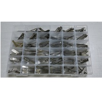 200 pièces/lot lame de clé de voiture vierge en métal non coupée avec boîte pour JMD VVDI KEYDIY KD télécommande