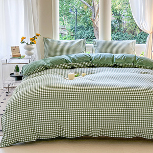 Ensemble <span class=keywords><strong>de</strong></span> literie ventilée quatre pièces pour lit simple, collection automne-hiver, pour étudiants et usage domestique, avec option ensemble trois pièces quatre saisons - Product Image 3