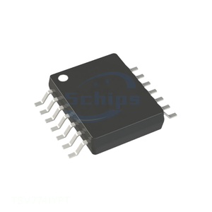 14 TSSOP (0.173", 4.40mm Width) Manufacturer Channel TSSOP 14 BODY 4.4 PITCH 0.65 TSV774IYPT Chip Circuit Integrated - Product Image 1