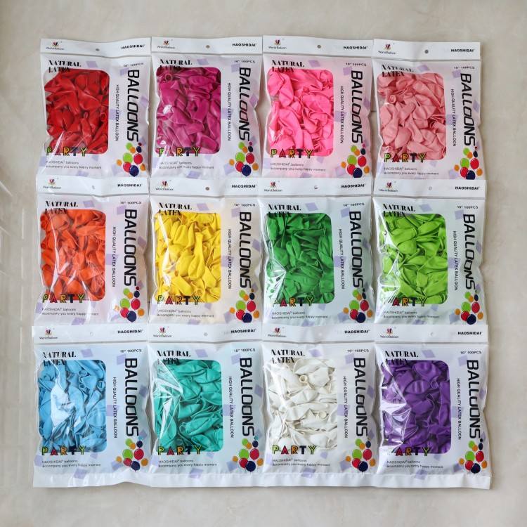 Balloon Party Wedding Supplie Birthday Decoration Colorful Wholesale 5 9 10 12 18 36inch Matte Latex Balloons