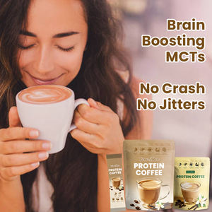 <span class=keywords><strong>Boisson</strong></span> au café riche en protéines, isolat de protéines de lactosérum non-OGM, marque privée, favorise la combustion des graisses, renforce et répare les muscles - Product Image 6