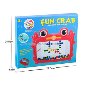 Lavagna Magnetica Educativa per Bambini 10 Pollici con Perline e Penna in Materiale Plastico - Product Image 3