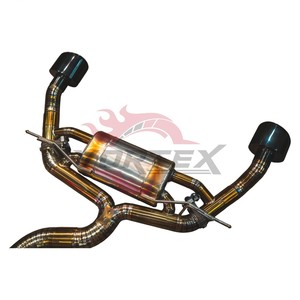 ท่อไอเสีย Vortex Gold Titanium Valvetronic Catback สำหรับ Audi RS3 2.5T 8V 8Y ปี 2016-2024 ระบบเก็บเสียงแบบ Pie-cut สำหรับรถแข่ง - Product Image 3