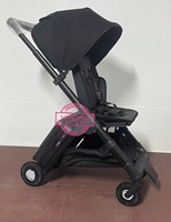 Poussette pliable de type valise avec roues pivotantes, adaptée aux garçons et aux filles, design de siège enfant type coffre à bagages