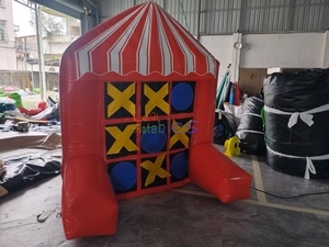 Jeux de sport gonflables géants 2 en 1 pour événements de carnaval Jeu gonflable Tic <span class=keywords><strong>Tac</strong></span> Toe à vendre - Product Image 3