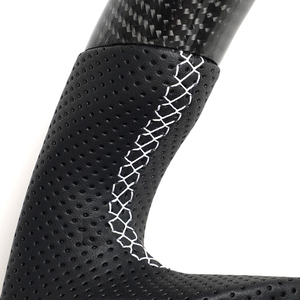 Volante de Carreras Personalizado de Fibra de Carbono Real para <span class=keywords><strong>Ford</strong></span> <span class=keywords><strong>Mustang</strong></span> Ecoboost <span class=keywords><strong>Shelby</strong></span> <span class=keywords><strong>GT</strong></span> 2018 2019 <span class=keywords><strong>2020</strong></span> 2021 2022 2023 - Product Image 5